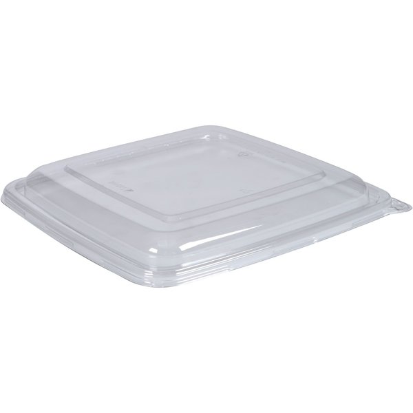 Abena Lids, To-Go Containers, For use with #133214 & #133215) Rectangular Trays, Clear, PET 133216